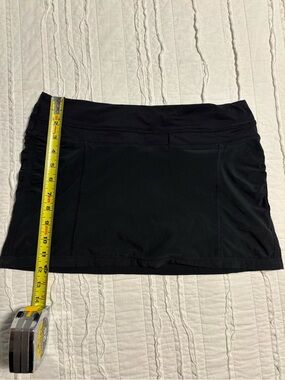 Lulu Lemon Black Athletic Skort